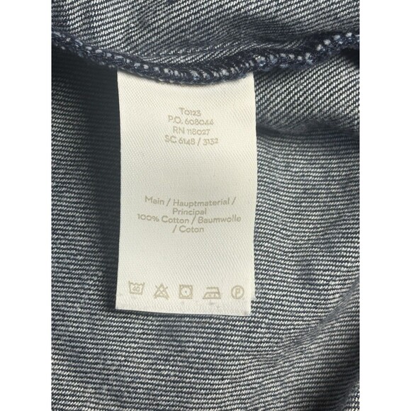 Boden Dark Wash Midi Denim Skirt Women's Size 16 US 20 UK Pockets Blue Jean - Picture 4 of 5